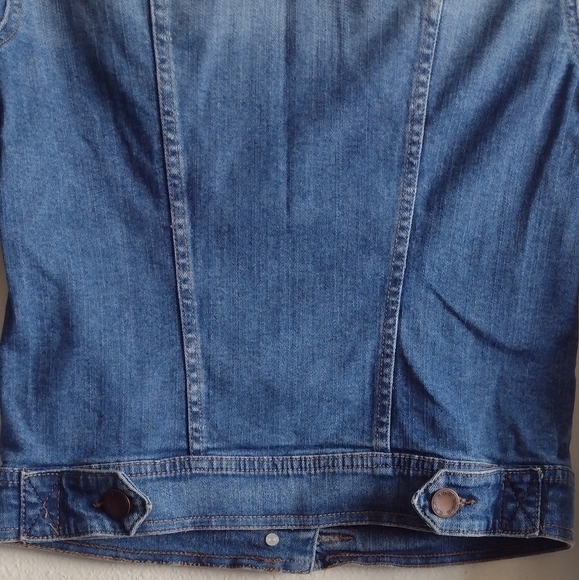 Blue Jean Jacket a.n.a Womens XS Stretch Classic - Picture 8 of 10
